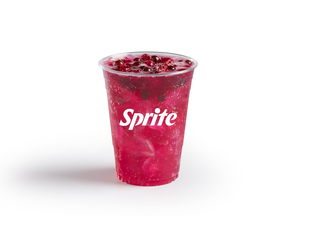 Dragon Fruit Blueberry Poppers Sprite