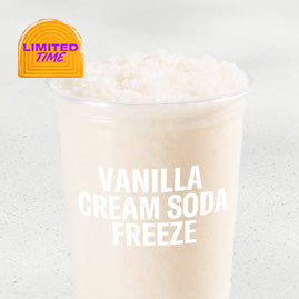 Vanilla Cream Soda Freeze Taco Bell Drinks ๐ฅค
