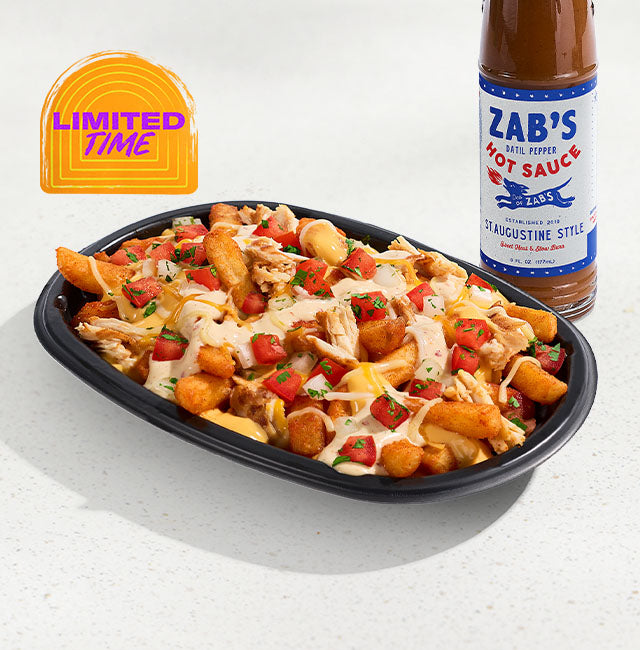 Zab's Chicken Ranch Nacho Fries