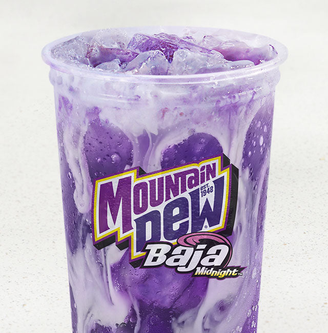 MOUNTAIN DEW BAJA MIDNIGHT dirty soda