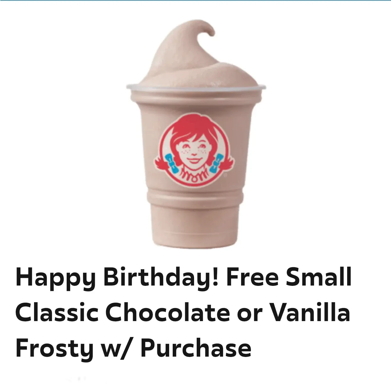 Wendy's - Free Food & Frosty