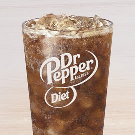 Diet Dr Pepper® Taco Bell Drinks 🥤