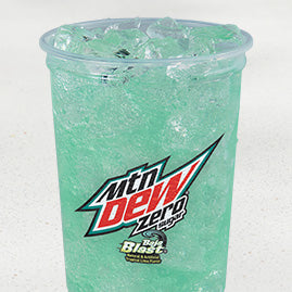 MTN DEW® Baja Blast™ Zero Sugar Taco Bell Drinks 🥤