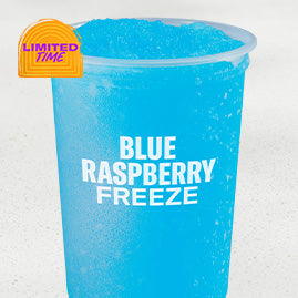 Blue Raspberry Freeze Taco Bell Drinks 🥤