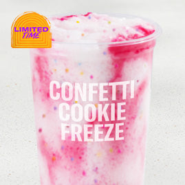 Confetti Cookie Freeze Taco Bell Drinks 🥤