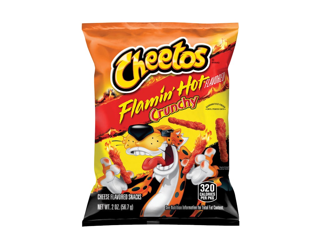 New Flamin’ Hot Crunchy Cheese Flavored Snacks