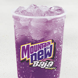 Mountain Dew Baja Midnight Taco Bell Drinks 🥤