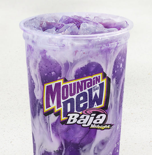 MOUNTAIN DEW BAJA MIDNIGHT dirty soda