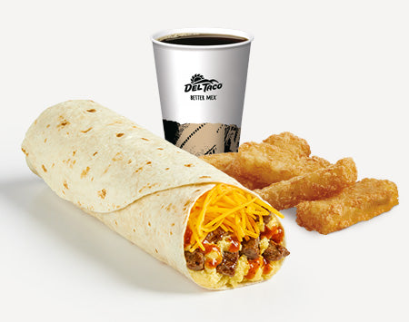 Carne Asada Steak Breakfast Burrito Meal