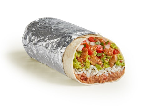Epic Chicken Guac Burrito