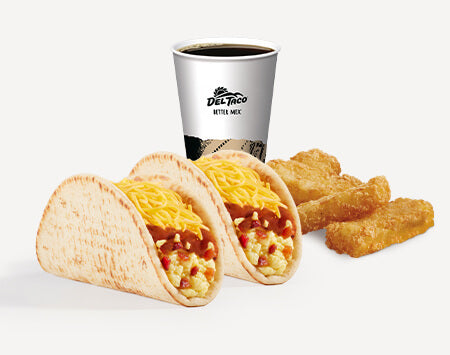 Bacon, Egg & Cheese Big Fat Tacos Meal