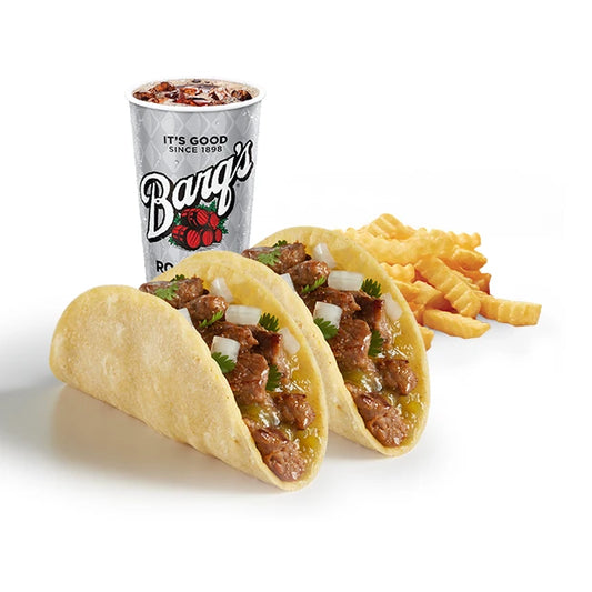 Carne Asada Steak Street Tacos Meal