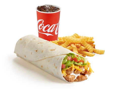 Del Classic Chicken Burrito Meal