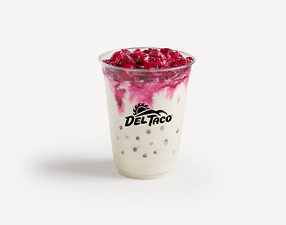 Dragon Fruit Blueberry Poppers Shake