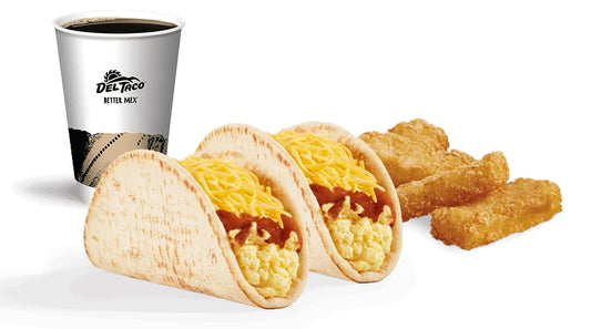 Egg & Cheese Big Fat Tacos Breakfast Meal